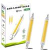 AEPOYU Lampadina R7S LED 78mm Dimmerabile, 10W, Bianco Freddo 6000K, 1000LM, Illuminazione Fascio 360°, AC 220-240V, 2 Pezzi