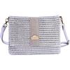 Don Algodon - Pochette Donna paglia con cerniera elegante - borsa spiaggia donna - borsa paglia donna - borse di rafia fatta a mano - borsa paglia mare - borsa spiaggia donna - borsa rafia - Faro