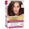 L'Oreal Paris L'Oréal Paris Colorazione Triplo Trattamento Excellence, Con Acido Ialuronico, 100% Copertura Capelli Bianchi, Per Capelli Più Idratati, Castano (4)