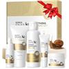 BeauBase Snail Mucin Set Cura della Pelle Viso Donna 5 Pezzi | Viaggio Formato Skincare Kit con Detergente Tonico Siero Contorno Occhi e Crema, per Idratante e Rivitalizzante