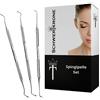 Schwertkrone Spingipelle Set/3 pezzi Excavator Doppia Sonda/Ange chiusura ffenen estremità/sterilizzabile - QUALITÀ PROFESSIONALE/acciaio inossidabile