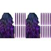 REDMENCO Extension Capelli Colorati con Clip, Viola, 12 Pezzi (Confezione da 2)