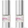 GEROVITAL Siero Antirughe Contorno Occhi, Labbra e Fronte con Acido Ialuronico e Vitamina A ed E, Riduce le Rughe Profonde, Migliora l'Elasticità della Pelle, Gerovital H3 Evolution,15 ml (Confezione da 2)
