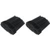 G2PLUS 100PCS Pennello per Ciglia Monouso,Scovolino Ciglia,Applicatore Mascara,Scovolino Monouso Mascara per L'estensione Delle Ciglia (Confezione da 2)