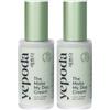 Yepoda The Make My Day Cream, crema giorno idratante e Slow Aging con centella asiatica. Vegana, testata e adatta a tutti i tipi di pelle. Per una pelle radiosa e nutrita. 50ml (Confezione da 2)