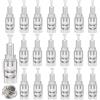 PKCHYE 20 Pcs Dermapen Microneedling 36 Aghi Needles Cartucce Per Aghi Derma Pen Micro Nano Needling Per Penna Con Aghi Confezionata Singolarmente Per Auto Electric Deep Microaghi Derma Pen