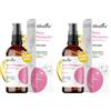 Idealine Olio di Rosa Mosqueta Puro 60ml, Olio Viso Antirughe, Nutriente e Rigenerante, Per Viso e Corpo, Antiossidante con Vitamine E, A e K, Made in Italy (Confezione da 2)