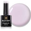 Bluesky Fast and Easy Sensitive Builder Gel 10ml, Purple Fantasy | A pale lilac build that cures without the heat spike thin nails feel. Brush straight on to overlay or extend up to 2cm.