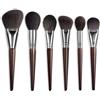 CNNONE Set di pennelli per trucco naturale Ombretto Make Up Brush Capelli di capra Kit per trucco nabor kistey Miscelazione pinceaux maquillage (0123456)