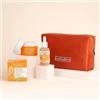 EVOLUDERM - Duo Viso Vitamina C - Siero & Crema Eclat Vitamina C - Ingredienti di Origine Naturale - Made In France - Idee Regalo