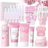 Byhsoep 26 Pezzi Kit per la Cura Della Pelle Sakura, Sakura Skincare Kit | con Detergente/Tonico/Essenza/Dispositivo Detergente/Maschera ier il Viso Ecc, Kit per la Cura del Viso per Ragazze e Donne
