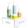 AOGA Skincare Coreana Total Care Kit - Per Pelle Mista, Grassa o Acneica: Riequilibra con Mousse Detergente, Tonico, Siero Vitamina C e Crema Purificante - Bellezza Bio al tuo Servizio