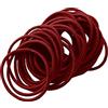 FEIFEI'S BOW Feifei, elastici per capelli sottili da 2,5 mm, ideali per ragazze e donne, 50 pezzi