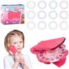 Newpop Hair Bedazzler Diamante Gioielli Macchinetta Strumento per Ragazze | Brillantini Macchina Capelli Diamante, Kit Strass per Capelli con 180PCS di Diamante, per Bambini