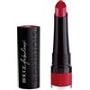 Bourjois Rouge Fabuleux Rossetto Stick a Lunga Durata Effetto Satinato, 12 Beauty And The Red