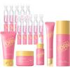 SHOPPGO PDRN Centella Kit Skincare Viso Completo, Skincare Coreana Kit | Set Regalo Donna, Skincare Coreana Kit Viso Completo includi Serum, Tonico, Ampoule, Crema Occhi, Crema