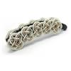 Meilliwish Nobile Bellissimo Signora Clip della banana di capelli Holder Coda di cavallo(H57)(bianca)