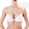 Maitys Pad Antirughe Petto Riutilizzabile in Silicone, 5,9 x 4,7 Pollici | Patch Notturna, Per Décolleté e Scollatura, Per Lisciare Pelle e Antirughe, Imbottitura Toracica in Silicone