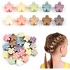 Kabwea 50 mini fermagli per capelli a forma di fiore, asthetic Clean Girl Style - Flower Hair Clip