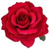 JTQYFI Elegante rosso Hibisco Capelli Clip Di Capelli Fiore Accessori Festival Decorazione Dei Capelli Forcina Per Celebrazioni E Eventi