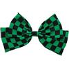 Roffatide Anime Demon Bow Hair Clip Accessori per capelli per adulti Bambini Slayer Pins Capo Indossare Accessori Cosplay Regalo per ragazze Donne Fans Style E