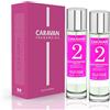 CARAVAN FRAGANCIAS - Scatola regalo con 2 profumi: Nº2 da 150 ml, per donna