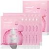 medicube PDRN Pink Peptide Ampoule Sheet Mask 10EA | Maschera in Tessuto per Pelle Non Uniforme, Glow e Idratazione, Skincare Coreana, 23 ml x 10 Pezzi