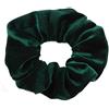 Mytoptrendz® Lussuose fasce per capelli in velluto liscio liscio di alta qualità (verde scuro)