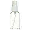 LU2000 nebulizzatore spray da 50 ml per alcol, disinfettanti, acqua, profumo, profumo, 50 ml, riutilizzabile e riutilizzabile bottiglie di plastica vuote