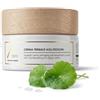 Abano Terme Biocosmesi Originale 50ml Crema Viso Antirughe Idratante Esosomi Centella Asiatica e Acido Ialuronico BIO - Rigenerante Notte e Giorno con Staminali di Mela - Rimpolpante Rughe Profonde Pelli Mature Donna e Uomo