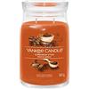 Yankee Candle Signature candela profumata | Bastoncino di Cannella in giara grande | Candele di miscela di cera di soia lunga durata | regalo perfetto per le donne