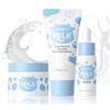 Autmor Set Skincare Viso Completo Skincare Kit Viso Idratante Nutriente E Olio Controllo Adatto A Tutti I Tipi Di Pelle Ideale Per Regalo Donna Beauty Con Mini Size Da Viaggio (Milk Set 5pcs)