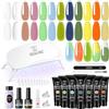 ROSALIND Poligel per Unghie Kit Completo 12*10ml Gel Unghie Ricostruzione