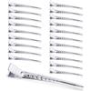 Mbsomnus 20 Pezzi Becchi D'oca per Capelli 10,5 cm Metallo Argentato | Becchi per Capelli, Fermagli per Capelli Donna, Mollette per Styling, Salone, Donna, Casa