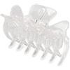 TITA-DONG 12 Fermagli per Capelli Trasparenti, Fermaglio per Mascelle per Capelli a Tenuta Forte per Donne e Ragazze, Fermagli per Capelli in Plastica Semplici Ed Eleganti per Acconciature, Fermagli per Capelli