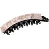QinGoo Fermagli per capelli a banana da donna Clip per capelli, elegante accessorio per capelli 1 pezzo(10,8 cm x 3,2 cm, viola muddy)
