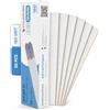 STALEKS PRO Lima bianca usa e getta per lima per unghie dritte, Staleks Pro Expert 22, grana 100/150/180/240 (50 pezzi) (grana 180)