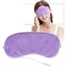Brrnoo Maschera per gli Occhi Riscaldata, Maschera per gli Occhi Alla Lavanda con Riscaldamento Portatile Elettrico USB Massaggiatore per gli Occhi Maschera per gli Occhi Portatile Viaggio per(viola)
