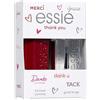 Essie Smalto Essie Base e Manicure, Kit Colore + Gel Fissante, Forever Yummy e Good To Go, Confezione da 2