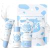 Ofanyia Sakura Skincare Gift Sets for Teenage Girls, Skin Care Set for Girls with Serum, Eye Cream and Cream, Mini Travel Skincare Set for Teen Girls Women (3 pezzi, Milk)