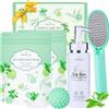 Eleanore's Diary Set per Pediluvio, 4pcs Kit Pedicure,Foot Care Set， Regalo Compleanno Donna | con Sali, Crema Urea, Lima per Piedi & Pallina Massaggiante, Adatto per Piedi Secchi e Screpolati, Regali per Donna