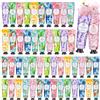 Trulloyoo Set di 60 creme per le mani, mini crema per le mani, set regalo per donne, piccole creme idratanti per mani e piedi, per mani molto secche, piccolo regalo per Natale e compleanno