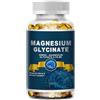 Generico Glicinato di magnesio 500 mg - Sonno, rilassamento e digestione | Supporto muscolare, altamente assorbibile, senza glutine, non OGM, vegetariano
