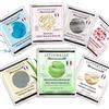 Littorelle 7 Maschere Bellezza Viso & Labbra - Made in France - Idratante, Lenitiva, Anti-Età al Collagene, Acido Ialuronico, Aloe Vera, Carbone Attivo - 1 Maschera Certificata Bio COSMOS ORGANIC