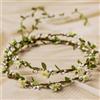 Lunaanda Fascia di Fiori per Capelli - Coroncine Fiori Eleganti per Capelli di Fiori, Ghirlanda Floreale Versatile per Capelli, Corona Fascia di Fiori per Decorazione Capelli Unica