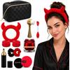 KS LUX Set skincare, kit skincare viso completo, set skin care bambina 10 anni, kit skin care ragazza 12 anni, regalo ragazza 13 anni femmina, kit pulizia viso donna, cofanetto regalo donna beauty