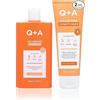 Q+A Duo Volumizzante - Shampoo 250 ml e Balsamo 250 ml per Capelli Fini o Piatti con Ingredienti Naturali per Donare Volume, Leggerezza e Densità