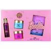 Sence Barbie Set Regalo, set per la cura della pelle in 5 pezzi, vegano, set per la cura del corpo con Body Mist, Body Scrub, crema con Aloe Vera e glicerina, sale da bagno bomba da bagno, cosmetici per la
