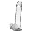 X RAY XRAY CLEAR DILDO REALISTICO TRASPARENTE 22 CM X 4,6 CM