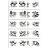 Generic Tatuaggi temporanei per occhi di Halloween, stile gotico, 10 pezzi